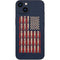Blue Bullet American Flag iPhone Skins