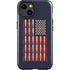 Blue Bullet American Flag iPhone 15 Impact Case