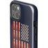Blue Bullet American Flag iPhone 15 Impact Case