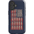 Blue Bullet American Flag iPhone 16 Magsafe Impact Case