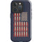 Blue Bullet American Flag iPhone 16 Pro Impact Case
