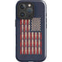 Blue Bullet American Flag iPhone 16 Pro Impact Case