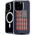 Blue Bullet American Flag iPhone 16 Pro MagSafe Case