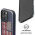 Blue Bullet American Flag iPhone 16 Pro Magsafe Impact Case