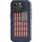 Blue Bullet American Flag iPhone 16 Pro Max Impact Case