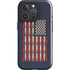 Blue Bullet American Flag iPhone 16 Pro Max Impact Case