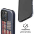 Blue Bullet American Flag iPhone 16 Pro Max Magsafe Impact Case