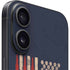 Blue Bullet American Flag iPhone 16 Skin