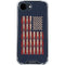 Blue Bullet American Flag iPhone 16e Clear Case