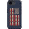 Blue Bullet American Flag iPhone 16e Impact Case