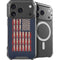 Blue Bullet American Flag iPhone 18 Pro MagSafe Case