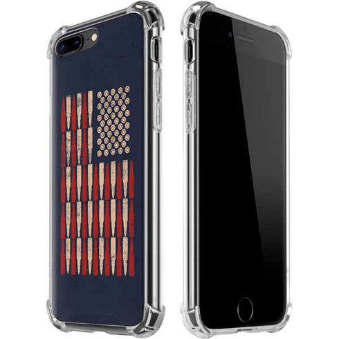 Blue Bullet American Flag iPhone Cases