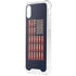 Blue Bullet American Flag iPhone XS Clear Case