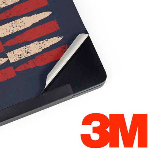 Blue Bullet American Flag Dell Latitude Skin