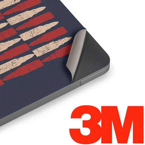 Blue Bullet American Flag Apple MacBook Air Skin