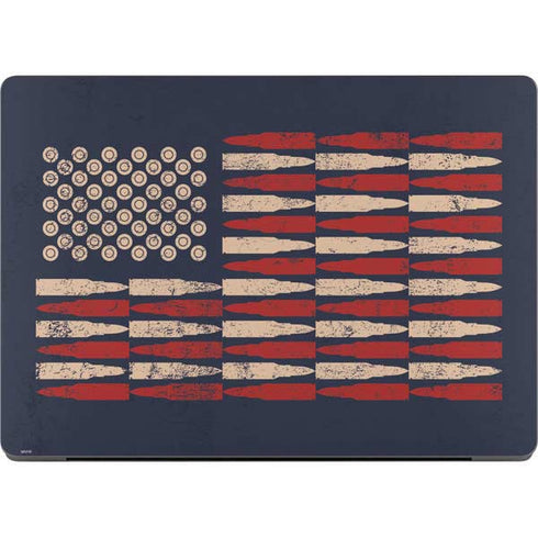 Blue Bullet American Flag Apple MacBook Pro 14-inch Skin