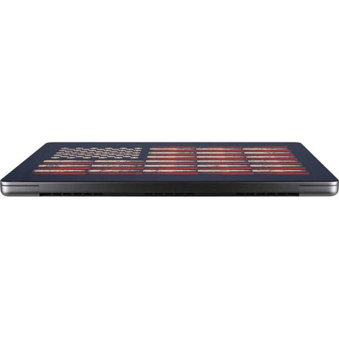 Blue Bullet American Flag Apple MacBook Pro 14-inch Skin