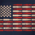 Blue Bullet American Flag MacBook Skins