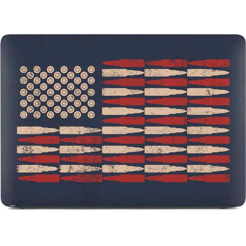 Blue Bullet American Flag Apple MacBook Pro 16-inch Skin