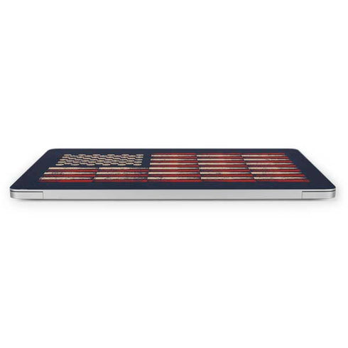 Blue Bullet American Flag Apple MacBook Pro 16-inch Skin