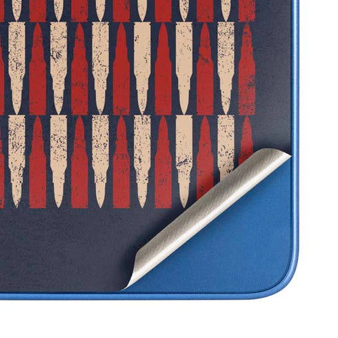 Blue Bullet American Flag Moto G Play 4G (2024) Skin