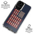 Blue Bullet American Flag Moto G Power 5G (2024) Clear Case