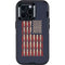 Blue Bullet American Flag Otterbox Defender iPhone Skin
