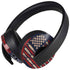 Blue Bullet American Flag PlayStation 4 Gold Wireless Headset Skin