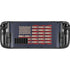 Blue Bullet American Flag Steam Deck Handheld Gaming Computer OLED Skin