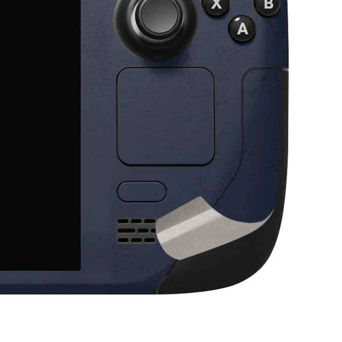 Blue Bullet American Flag Steam Deck Handheld Gaming Computer OLED Skin