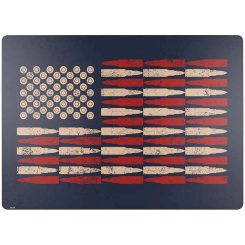 Blue Bullet American Flag Surface Laptop 7 13.8in Skin