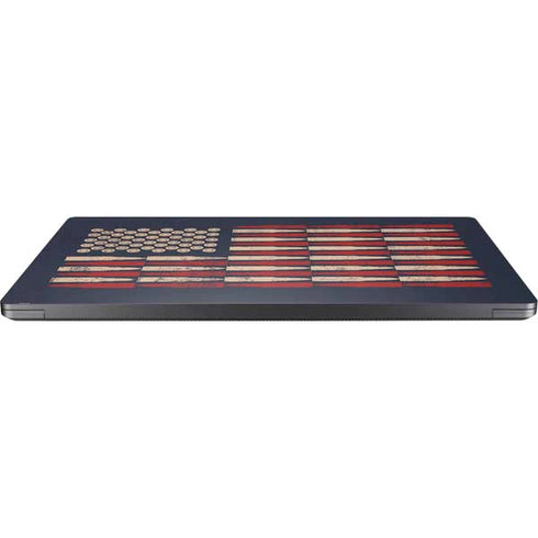 Blue Bullet American Flag Surface Laptop 7 13.8in Skin