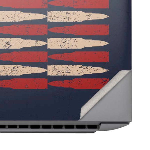 Blue Bullet American Flag HP ZBook Fury 16 G10 Skin