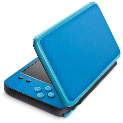 Blue Carbon Fiber Specialty Texture Material Nintendo Skins