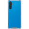 Blue Carbon Fiber Specialty Texture Material Galaxy A17 Clear Case