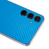 Blue Carbon Fiber Specialty Texture Material Galaxy A35 5G Skin
