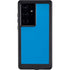 Blue Carbon Fiber Specialty Texture Material Galaxy S24 Ultra Waterproof Case