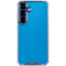 Blue Carbon Fiber Specialty Texture Material Galaxy S25 FE Clear Case