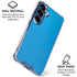 Blue Carbon Fiber Specialty Texture Material Galaxy S25 FE Clear Case