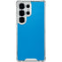 Blue Carbon Fiber Specialty Texture Material Galaxy S26 Ultra Clear Case