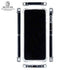 Blue Carbon Fiber Specialty Texture Material Galaxy Z Flip7 Clear Case