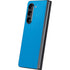 Blue Carbon Fiber Specialty Material Galaxy Z Fold5 5G Skin
