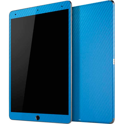 Blue Carbon Fiber Specialty Texture Material iPad Skins