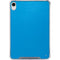 Blue Carbon Fiber Specialty Texture Material iPad 11th Gen (2025) Clear Case