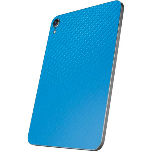 Blue Carbon Fiber Specialty Texture Material Apple iPad Mini Skin