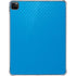 Blue Carbon Fiber Specialty Texture Material iPad Pro 11in (2024) Clear Case