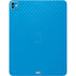 Blue Carbon Fiber Specialty Texture Material iPad Pro 13in M4 (2024) Skin