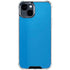 Blue Carbon Fiber Specialty Material iPhone 15 Clear Case