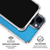 Blue Carbon Fiber Specialty Material iPhone 15 Clear Case