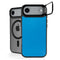 Blue Carbon Fiber Specialty Texture Material iPhone 17 Air Kickstand Case